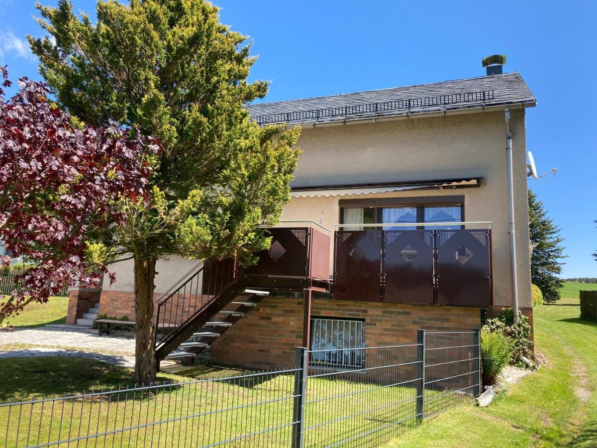 Ferienwohnung Zur Geigenbachtalsperre Poppengrun Εξωτερικό φωτογραφία